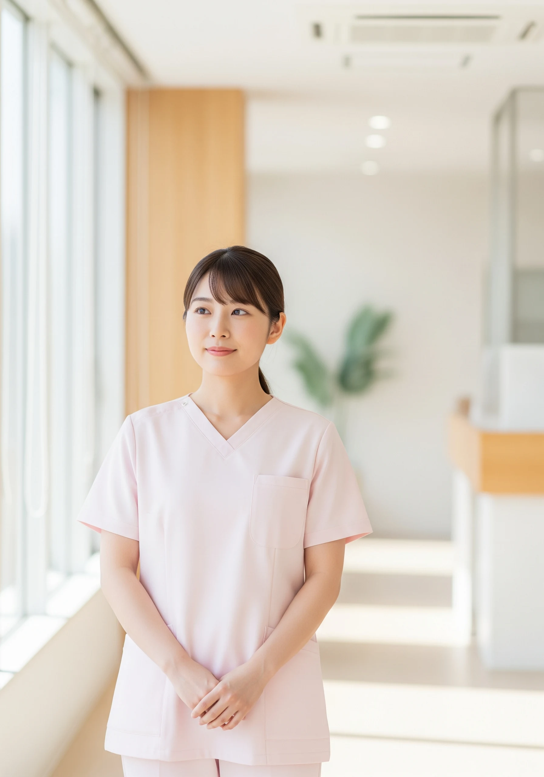 新人看護師のポートレート